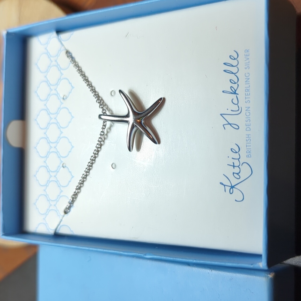 Katie Nickelle Sterling Silver Starfish necklace